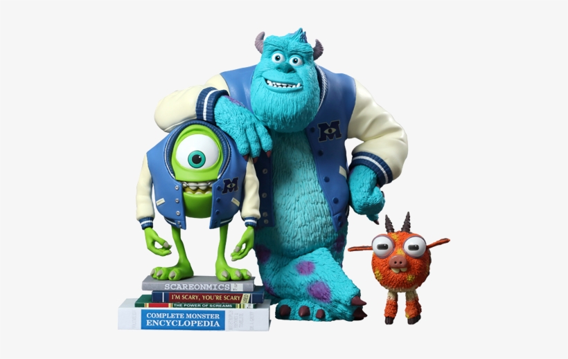 Disney Vinyl Collectible Mike, Sulley & Archie - Hot Toys Mike And Sulley With Archie Vinyl Figure Set, transparent png download