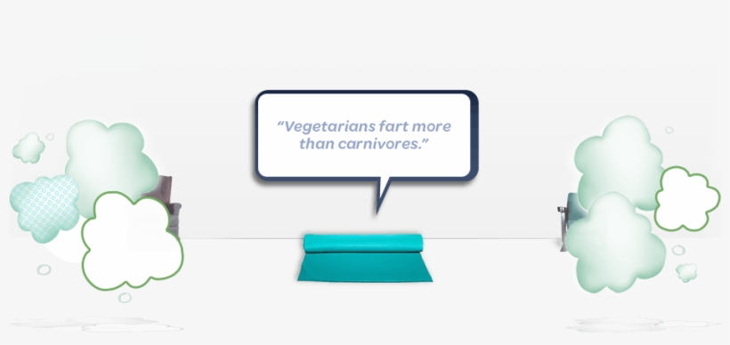 Vegetarians Fart More Than Carnivores - Vegetarianism, transparent png download