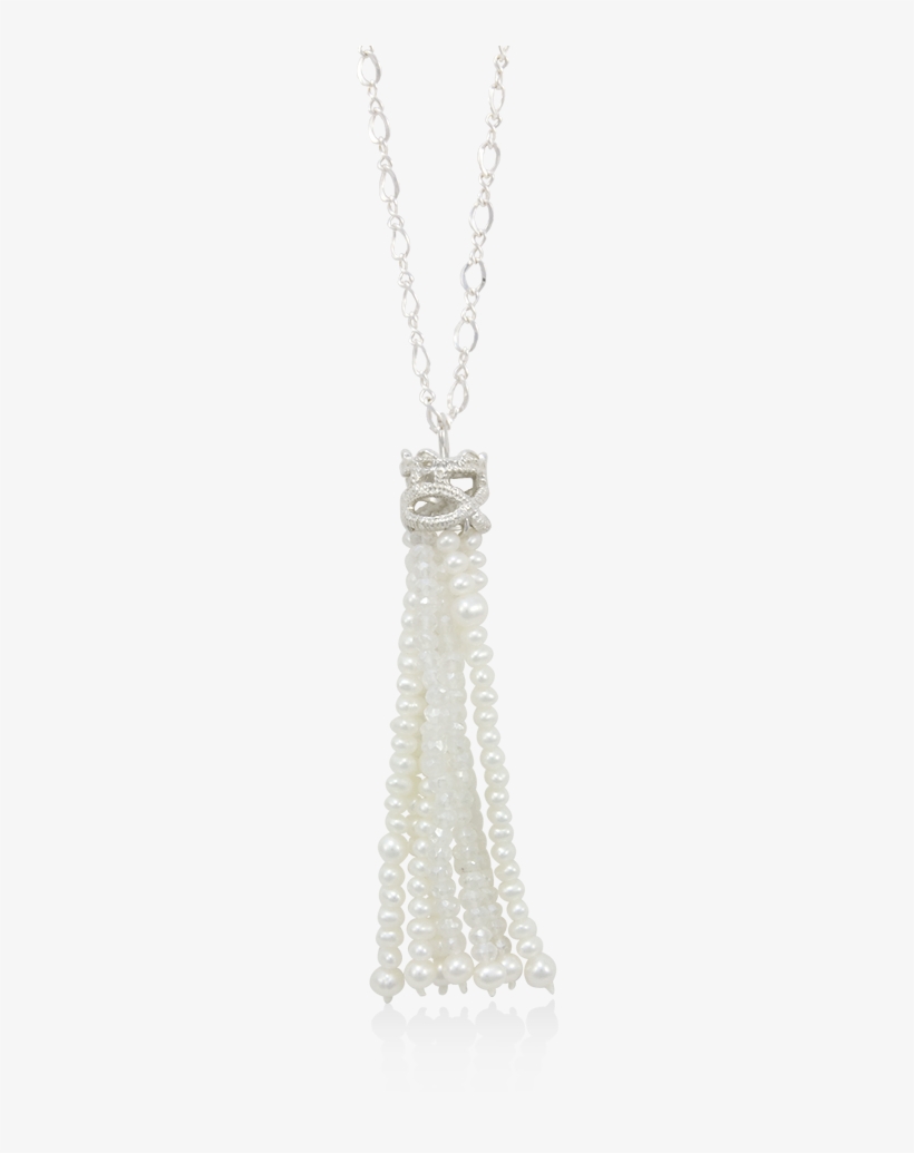Luz Freshwater Pearl Crystal Tassel - New Orleans, transparent png download