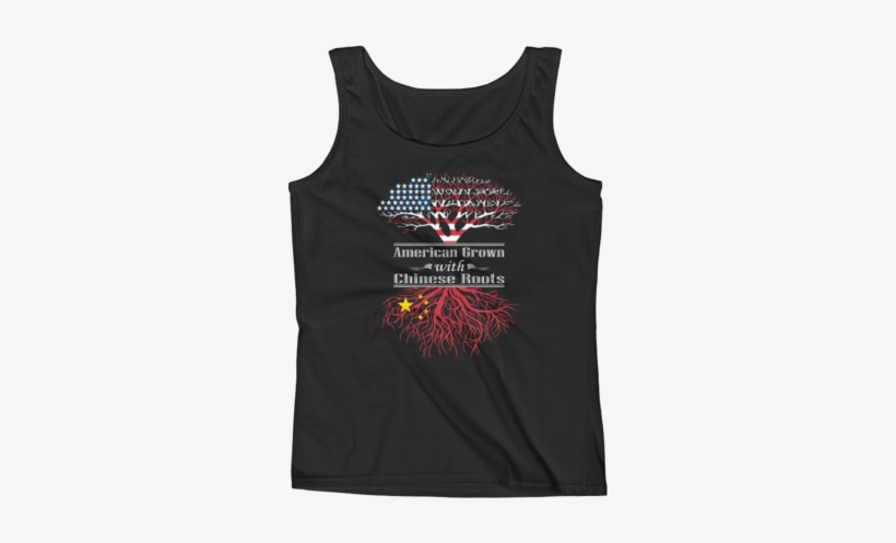 American Grown With Chinese Roots - American Grown With Dominican Roots V-neck Tees, transparent png download