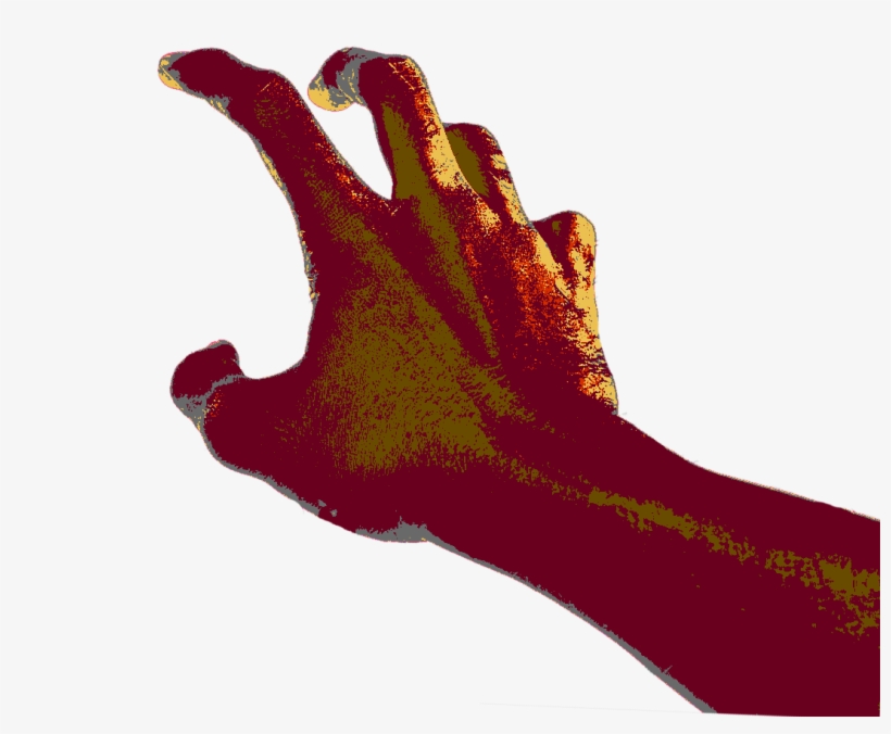 Handreachingout1 Handreachingout1blue Handreachingoutblue - Illustration, transparent png download