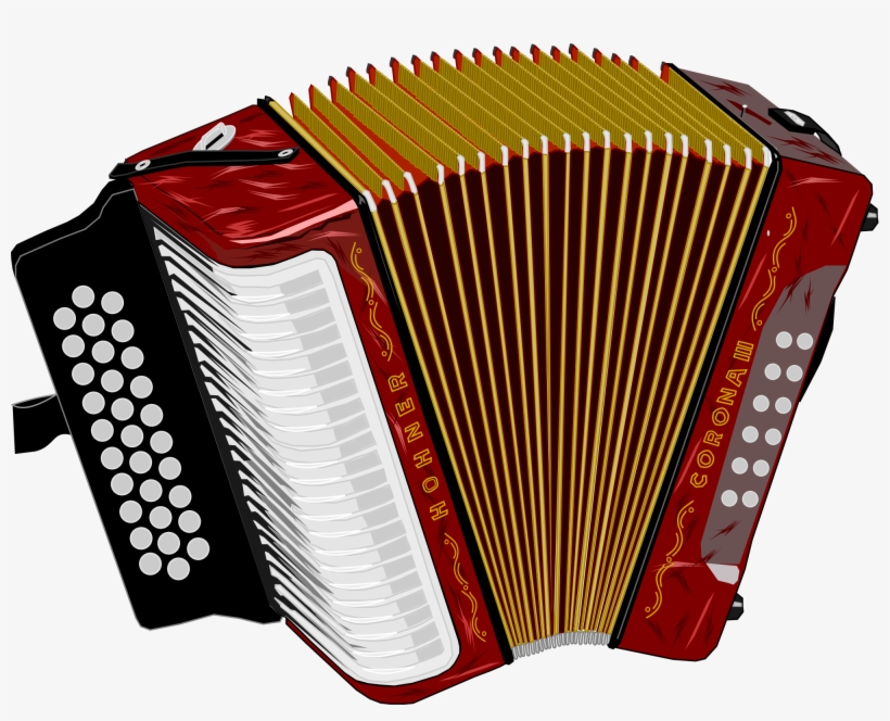 Visit - Hohner Corona Iii Gcf Accordion Black, transparent png download