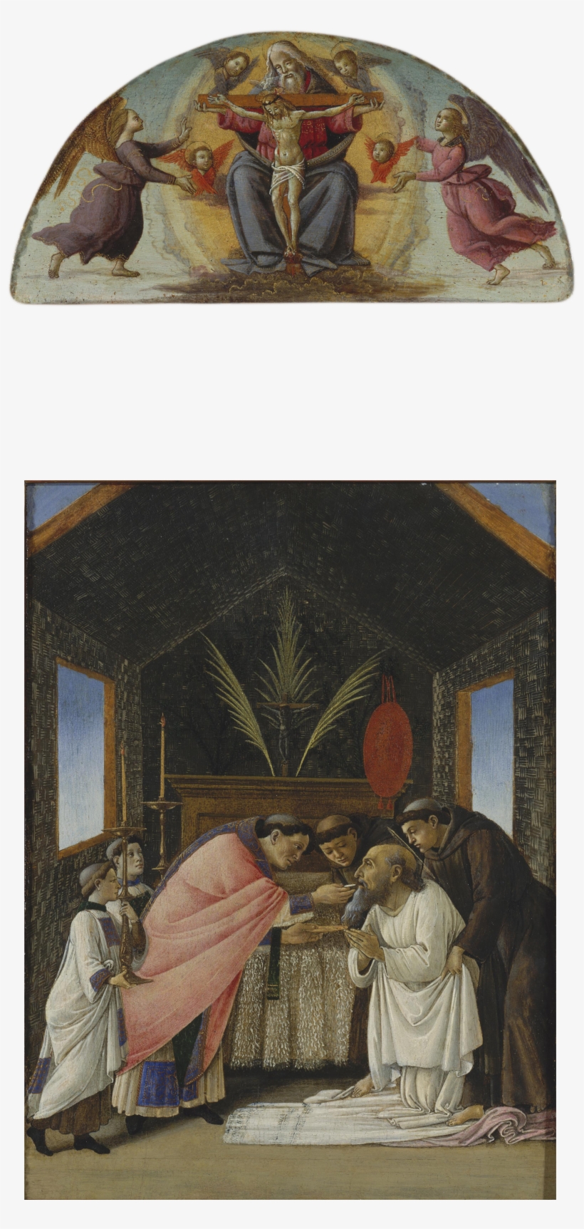 The Last Communion Of St Jerome - Sandro Botticelli Communion Of St Jerome, transparent png download
