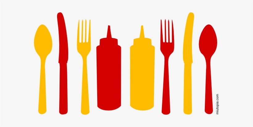 Small - Ketchup And Mustard Png, transparent png download