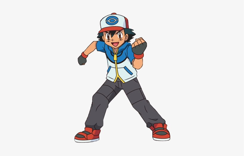 Ash Ketchum Bw - Ash Ketchum, transparent png download