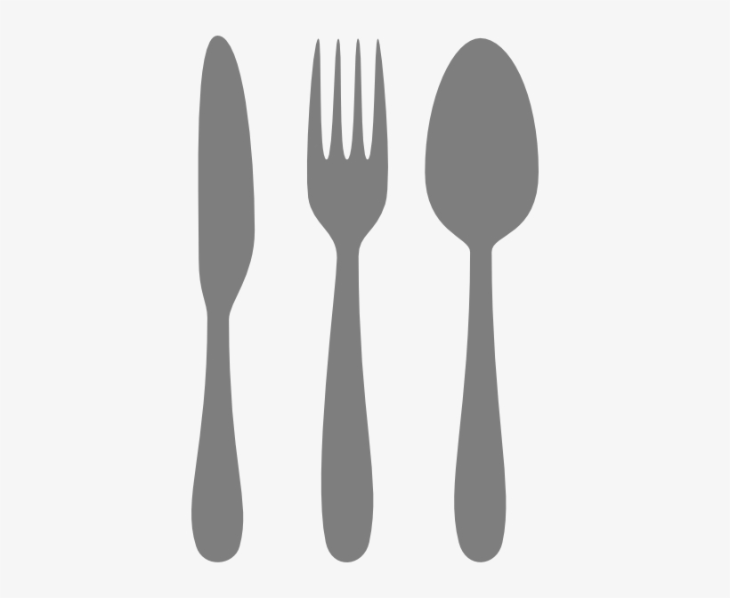 Png Library Library Cutlery Clip Art At Clker Com Vector - Silverware Clip Art, transparent png download