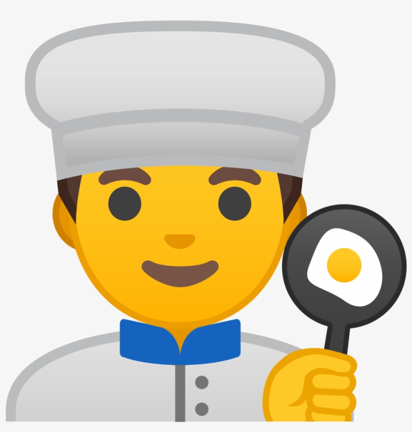 Download Svg Download Png - Emoji Chef, transparent png download
