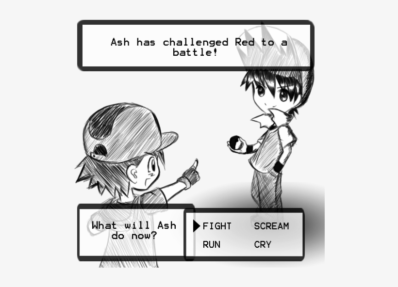 Ash Or Red [archive] - Pokemon Red Is Not Ash, transparent png download
