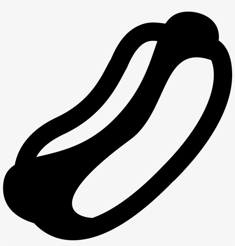Hot Dog Icon - Hot Dog Icon Vector, transparent png download