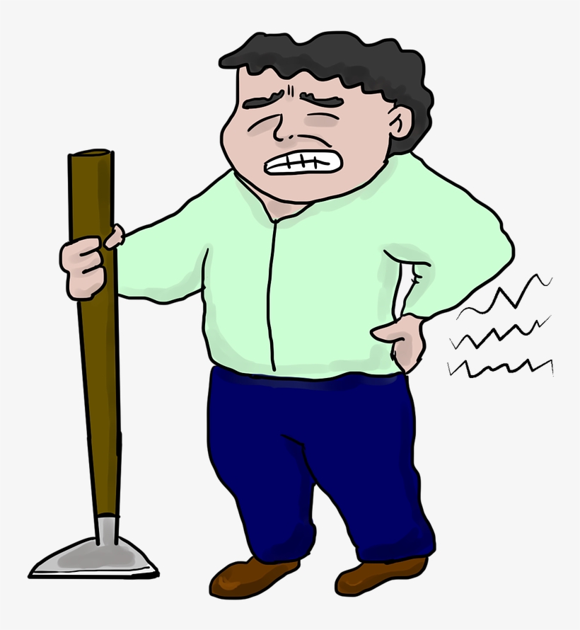 Work Related Lower Back And Hip Pain - Pijn In De Rug, transparent png download