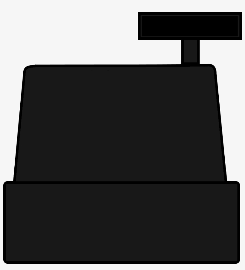 Cash Register Back Back Of A Cash Register PNG Image Transparent