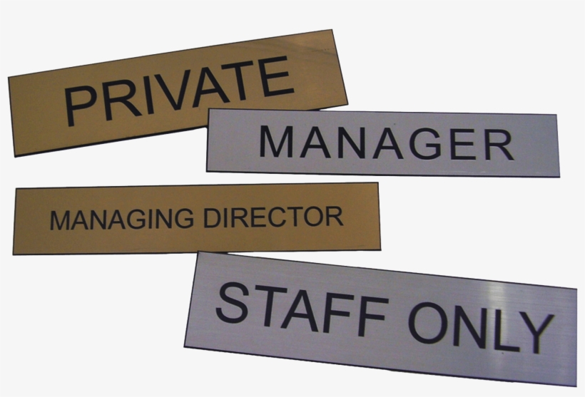 Office Wall And Door Name Plate - Small Name Plate PNG Image ...