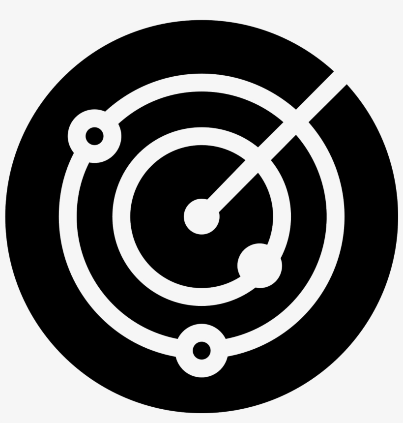 This Icon Features Circles Within Circles With Ray - Protégier, transparent png download