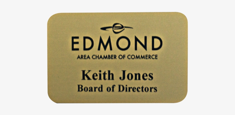 2 X 3 1/4 - Edmond Chamber Of Commerce, transparent png download