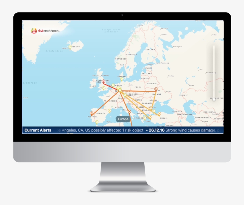 Riskmethods Risk Radartm - Computer Monitor, transparent png download