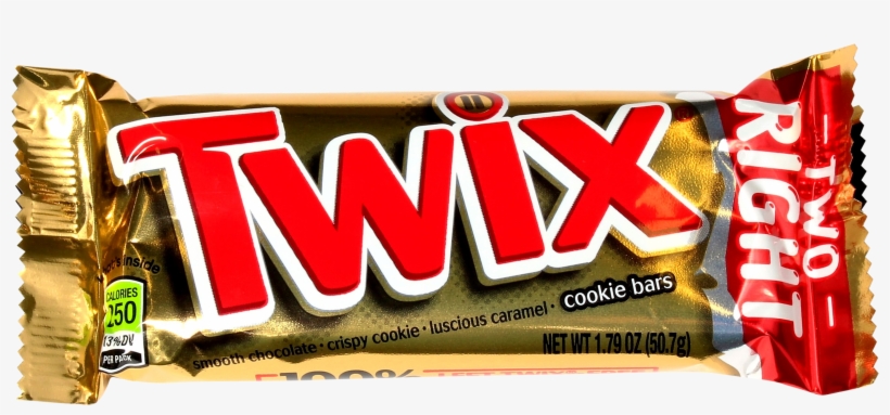Candy Bars Png - Twix Caramel Cookie Bar 1.79 Oz, 36/box, transparent png download