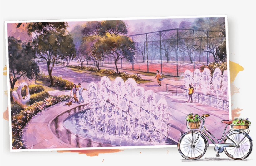 The Social Garden - Painting, transparent png download