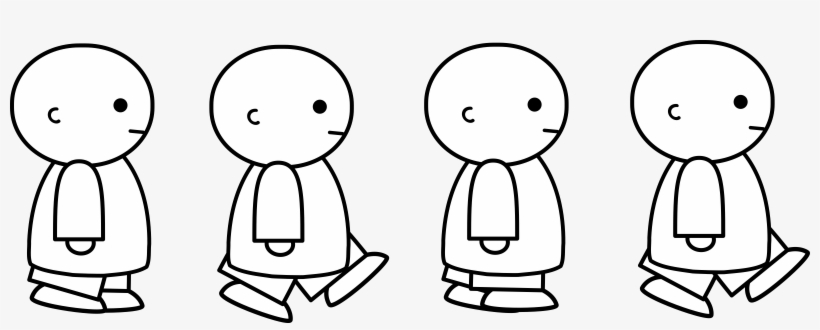 This Free Icons Png Design Of Walk Cycle, transparent png download
