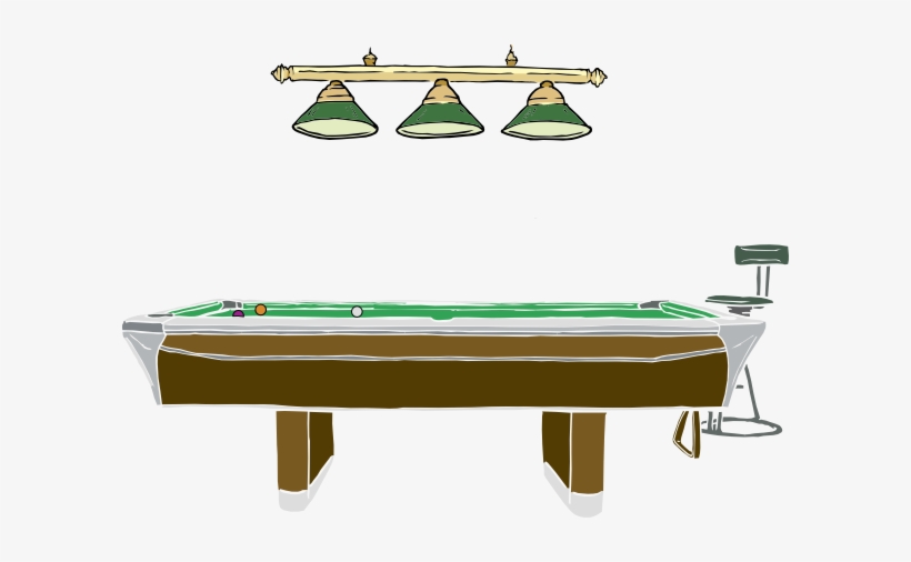 Pool Table Clip Art - Cue Sports, transparent png download