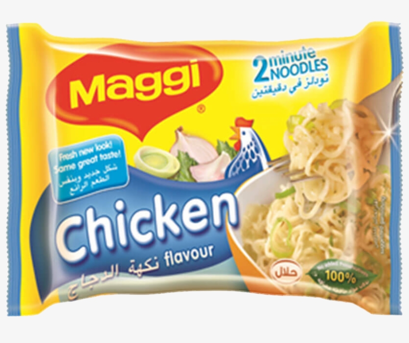 Maggi® 2 Minutes Noodles Chicken - Maggi Noodles Chicken Flavor, transparent png download