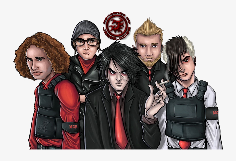 My Chemical Romance Cartoon «digital Renders «digital - My Chemical Romance, transparent png download