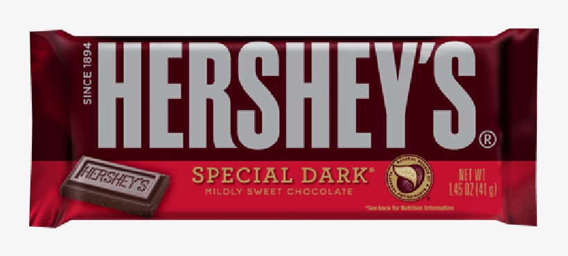 Hershey's Special Dark Chocolate Bar - Hershey Dark Chocolate Bar, transparent png download