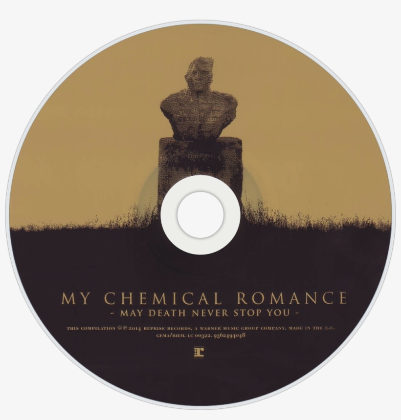 My Chemical Romance May Death Never Stop You Cd Disc - May Death Never Stop You: The Greatest Hits - My Chemical, transparent png download