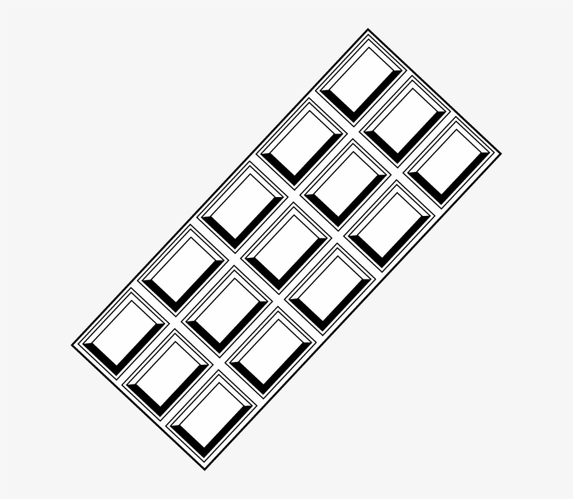 Chocolate Black And White, transparent png download