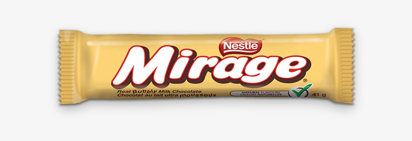 Alt Text Placeholder - Mirage Milk Chocolate, Real Bubbly - 41 G, transparent png download