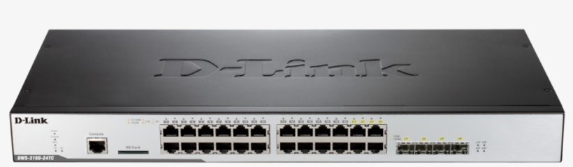 D-link Dws-3160 Switch - 24 Ports - Managed, transparent png download