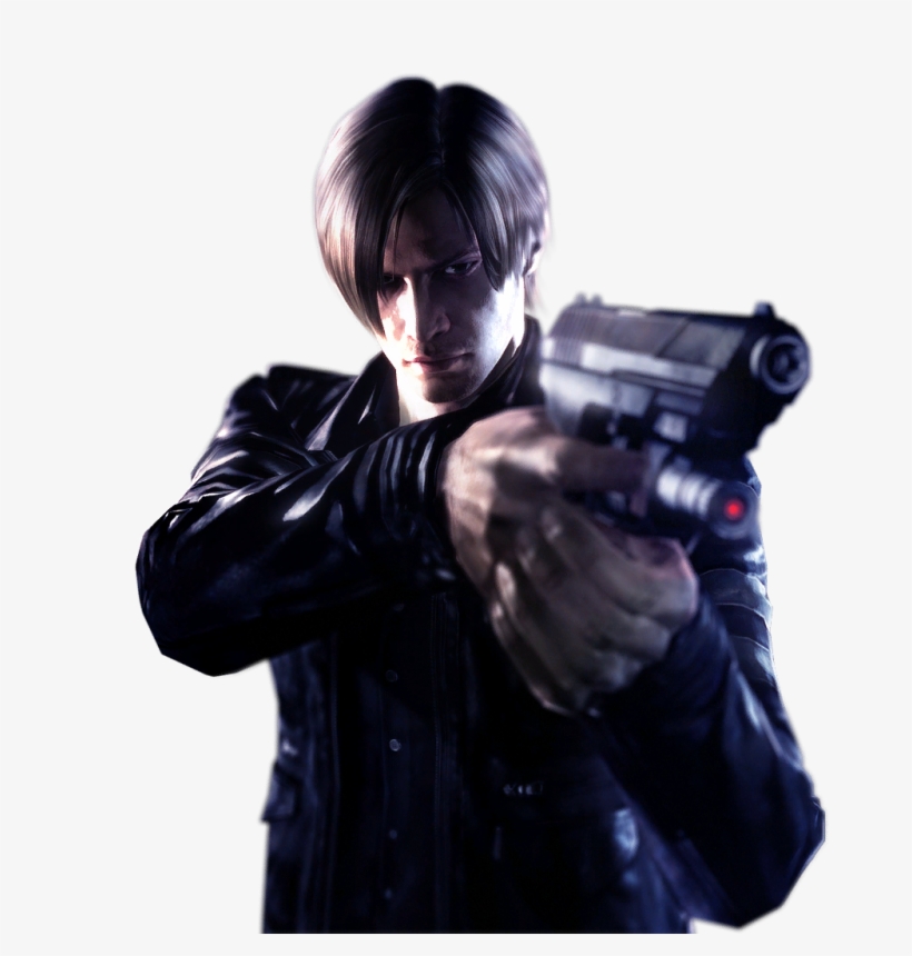 Resident Evil 4 Leon Png Png Stock - Camisa Do Resident Evil 6, transparent png download