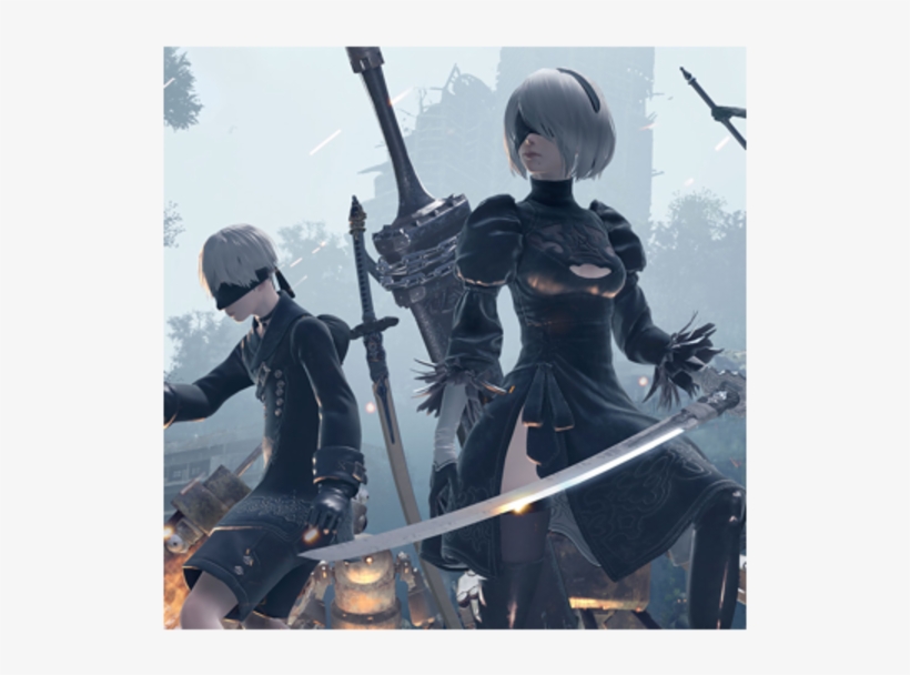 2 Nier Automata Header - Nier Automata Long Story Short Vol 1, transparent png download