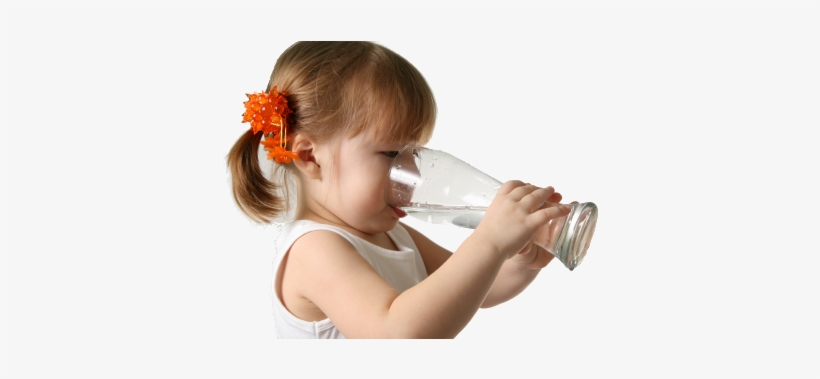 Child Drinking Water - Baby Drinking Ro Water, transparent png download