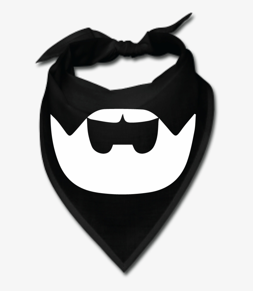 Black Beardilizer Bandana - Kerchief, transparent png download