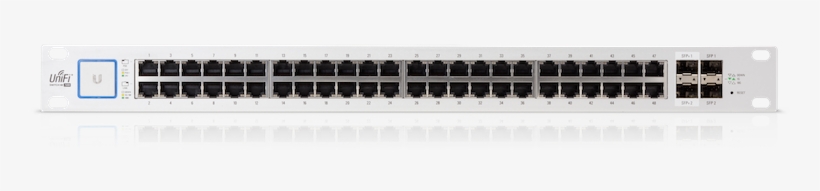 Us48 750w Front - Unifi Switch 48 Poe 500w, transparent png download