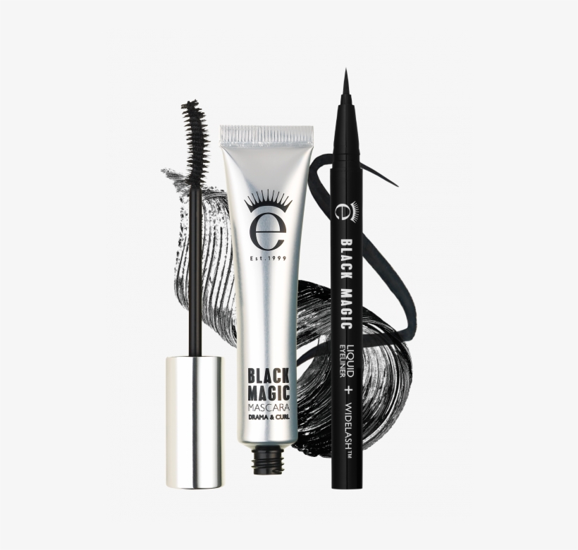 Eyeko Black Magic Duo Mascara Liquid Eyeliner 210986 - Eyeko Black Magic Mascara - Midnight Blue 8ml, transparent png download