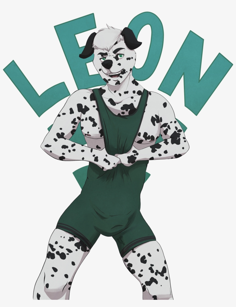 Wrestling Pose - Leon - Illustration, transparent png download