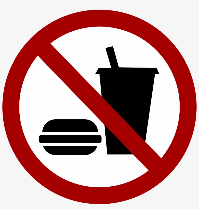 Jpg Freeuse Stock No Drink Big Image Png - No Food And Drink Icon, transparent png download