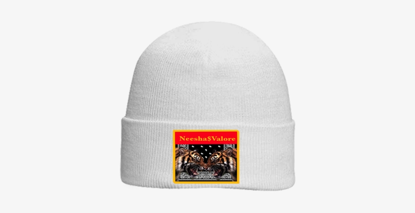 Black Bandana Print Beanie - Chinese New Year 2010 Tiger, transparent png download