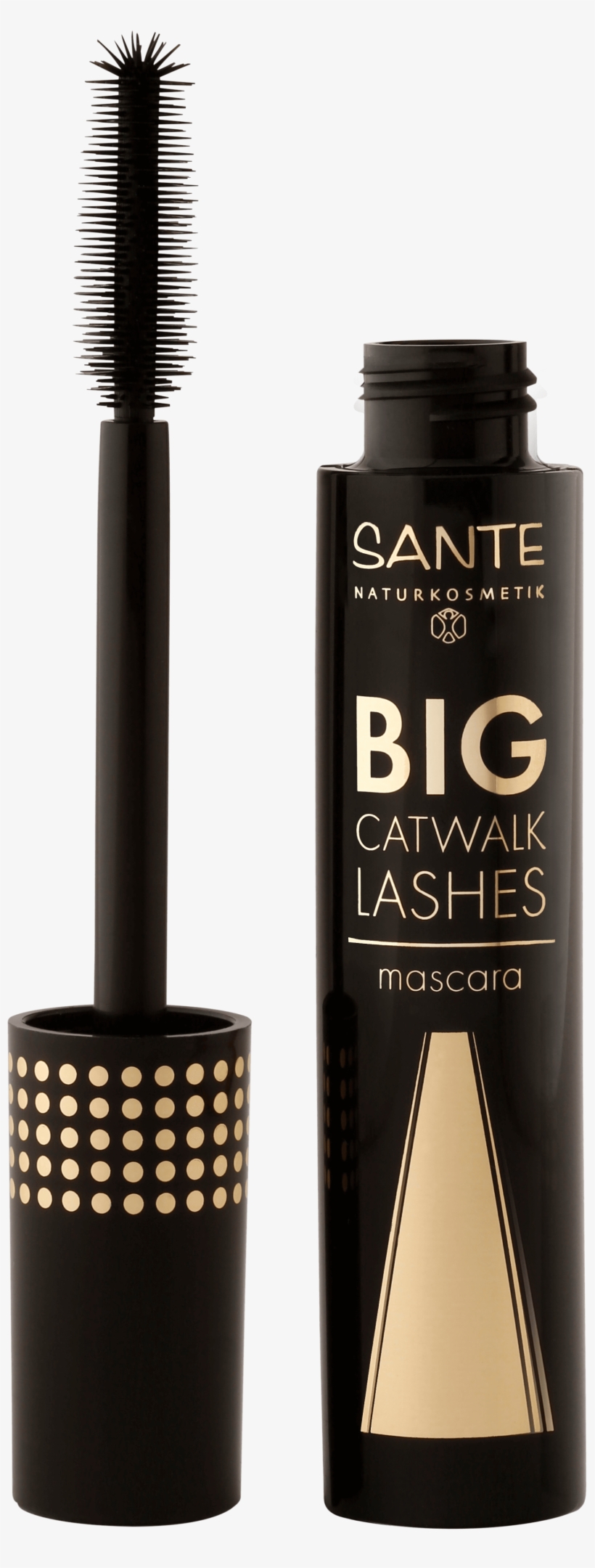 Big Catwalk Lashes Mascara 01 Black - Sante Big Catwalk, transparent png download