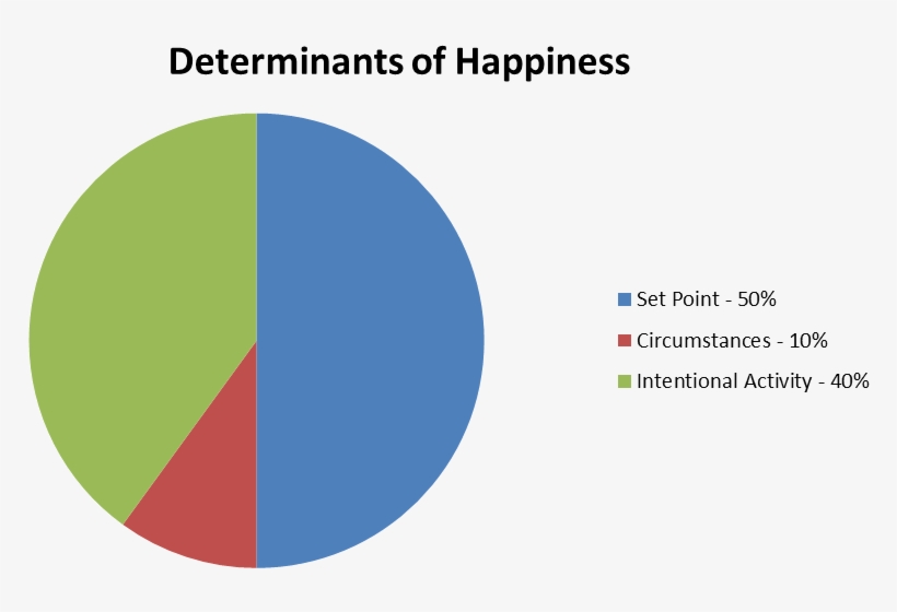 Happiness Pie Chart With Percentages, Based On "how - Happiness Pie Chart, transparent png download