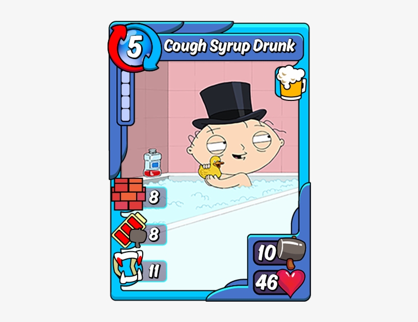 Cough Syrup Drunk - Animation Throwdown Peter, transparent png download