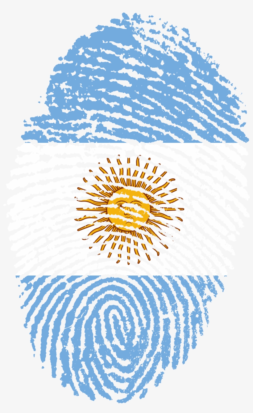 Report Abuse - Argentina Fingerprint, transparent png download