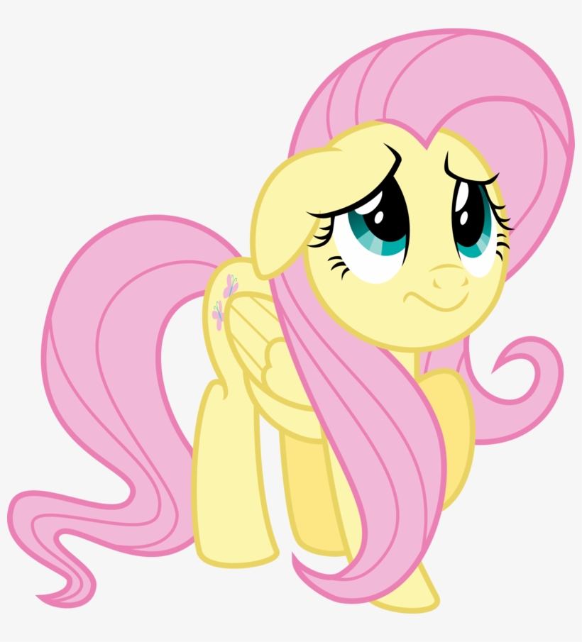 Fluttershy Is Sorry - Fluttershy Sorry, transparent png download