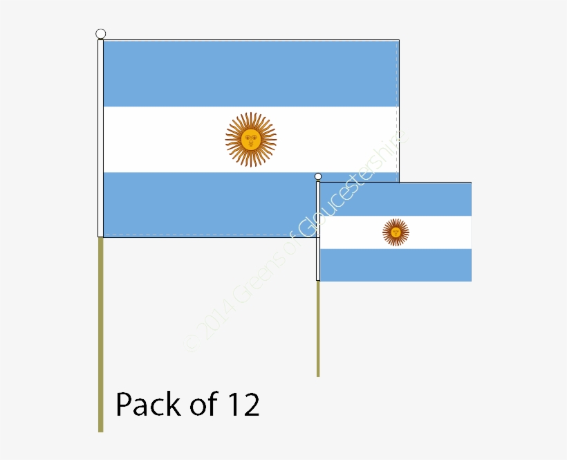 Argentina Hand Waving Flags - South America, transparent png download