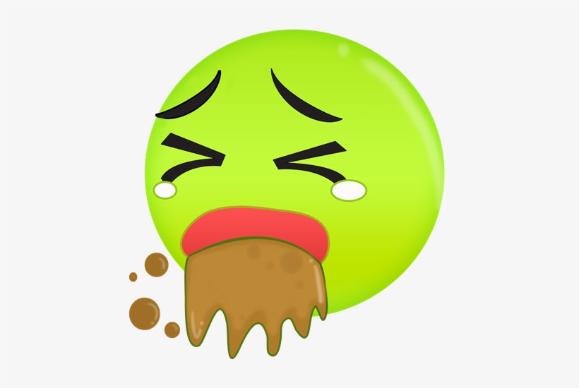 Free Original Emojis - Gross Emoji Transparent Background, transparent png download