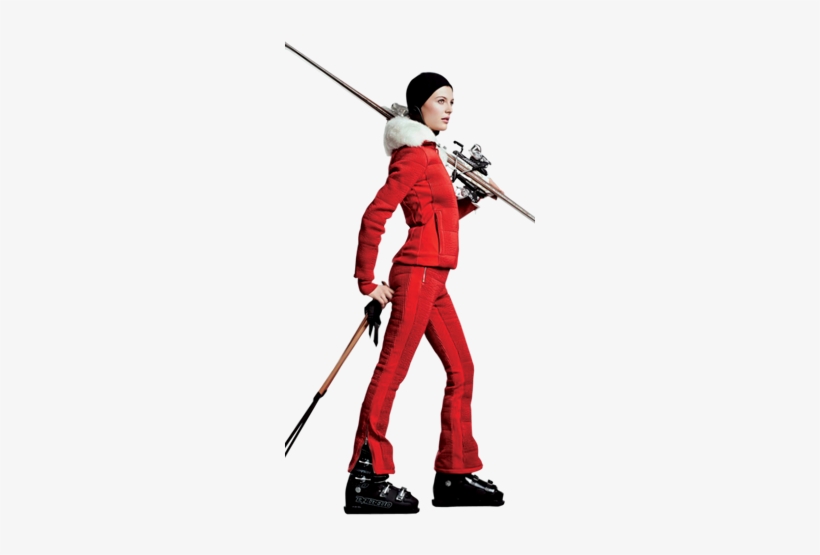 13 Mujer Rojo - Marcas Ropa De Esqui, transparent png download