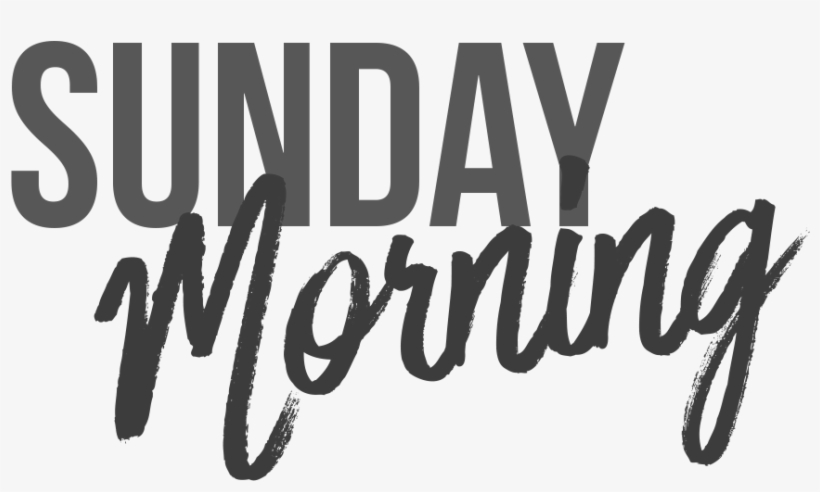 Sunday - Sunday Morning Black White, transparent png download