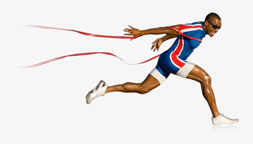 Sports - Running - Running Man Png, transparent png download