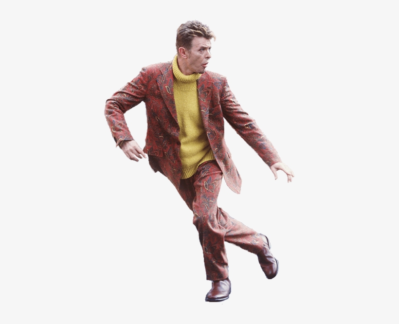 David Bowie Running Png - David Bowie Running, transparent png download